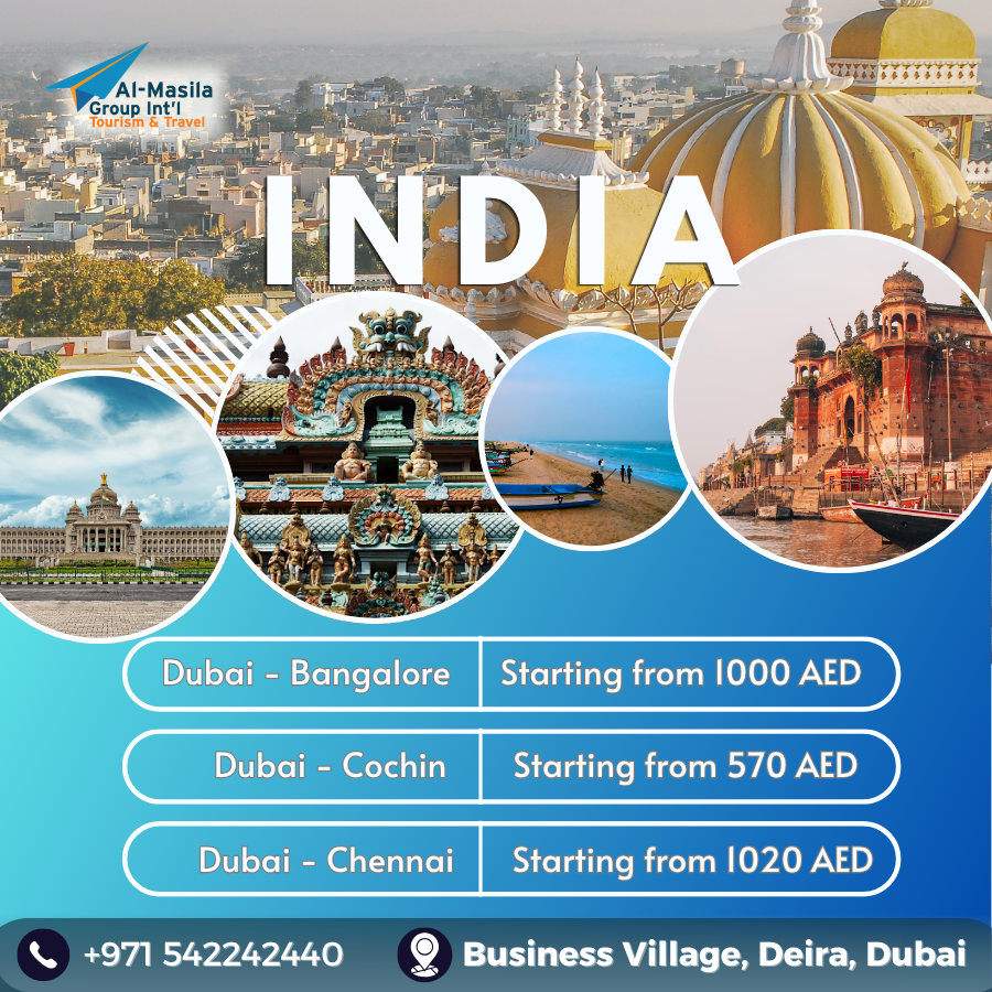 Dubai → India
