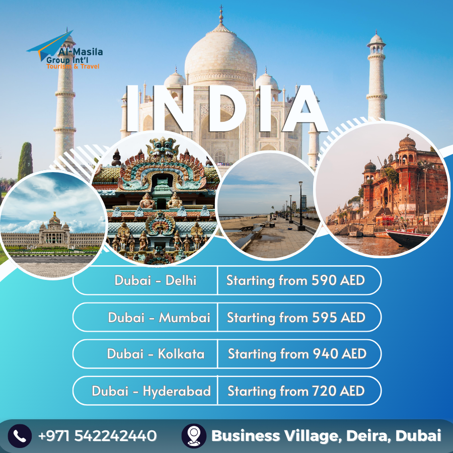 September Flight Offers | Dubai → India